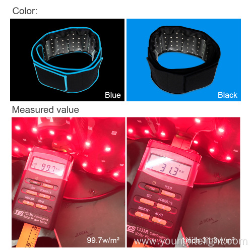 led light pain relief therapy slimming belt